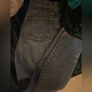 Gap blue “mom” jeans